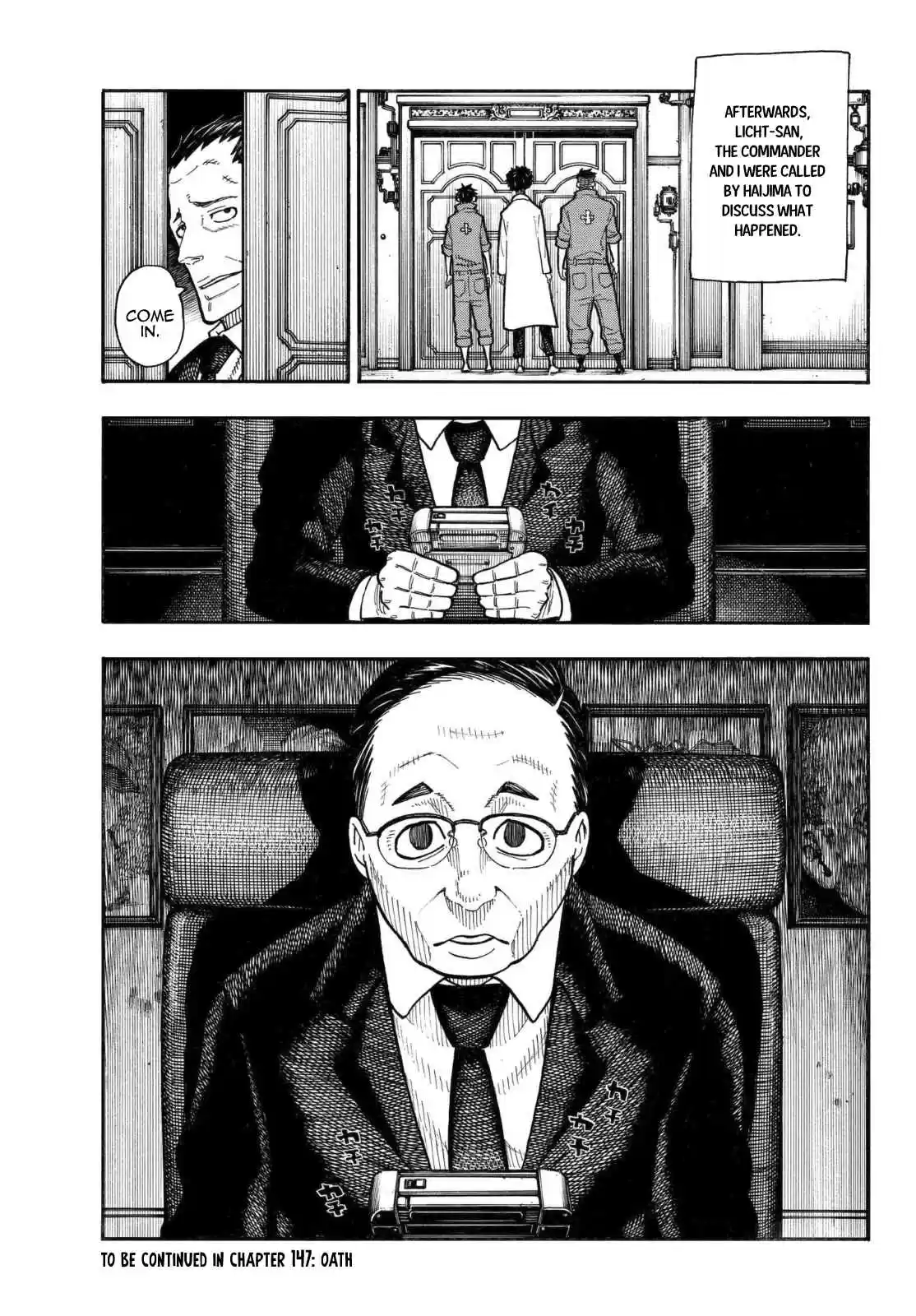 Enen no Shouboutai Ch. 146 Boys, Be Weak