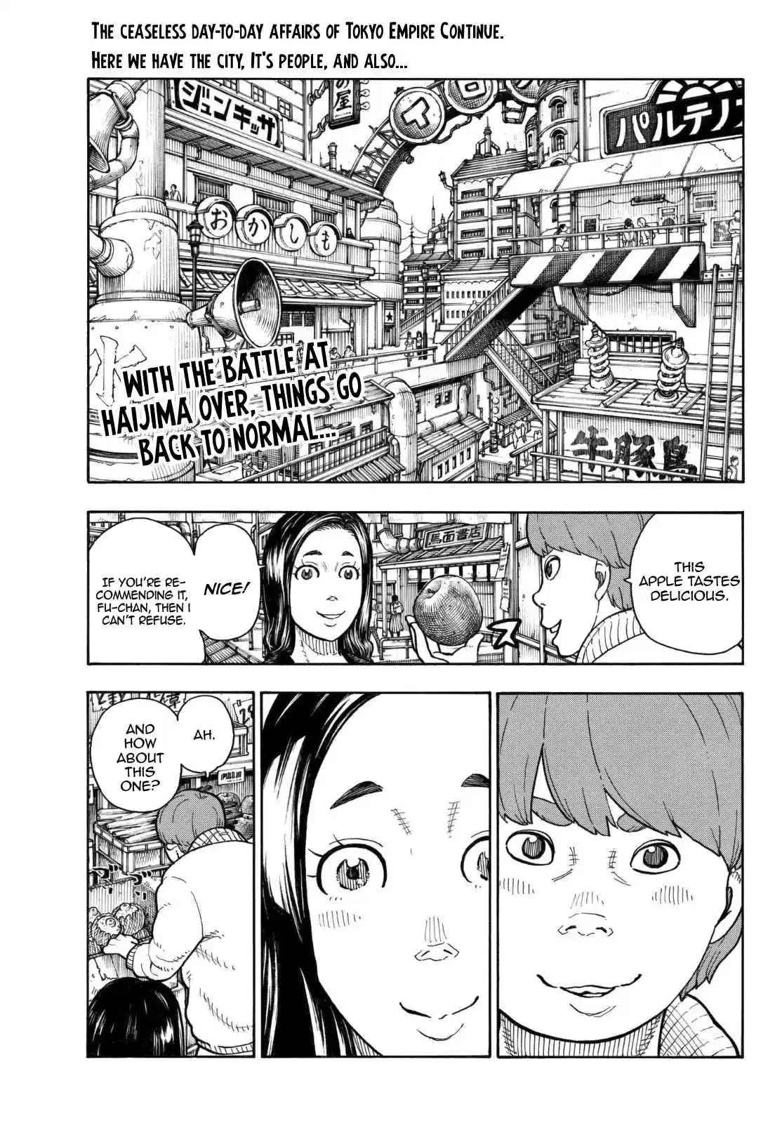 Enen no Shouboutai Ch. 148 The Holy Woman's Suffering