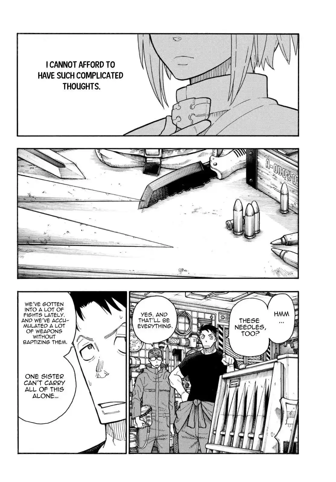 Enen no Shouboutai Ch. 148 The Holy Woman's Suffering