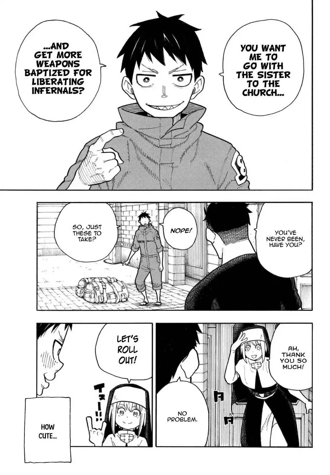 Enen no Shouboutai Ch. 148 The Holy Woman's Suffering