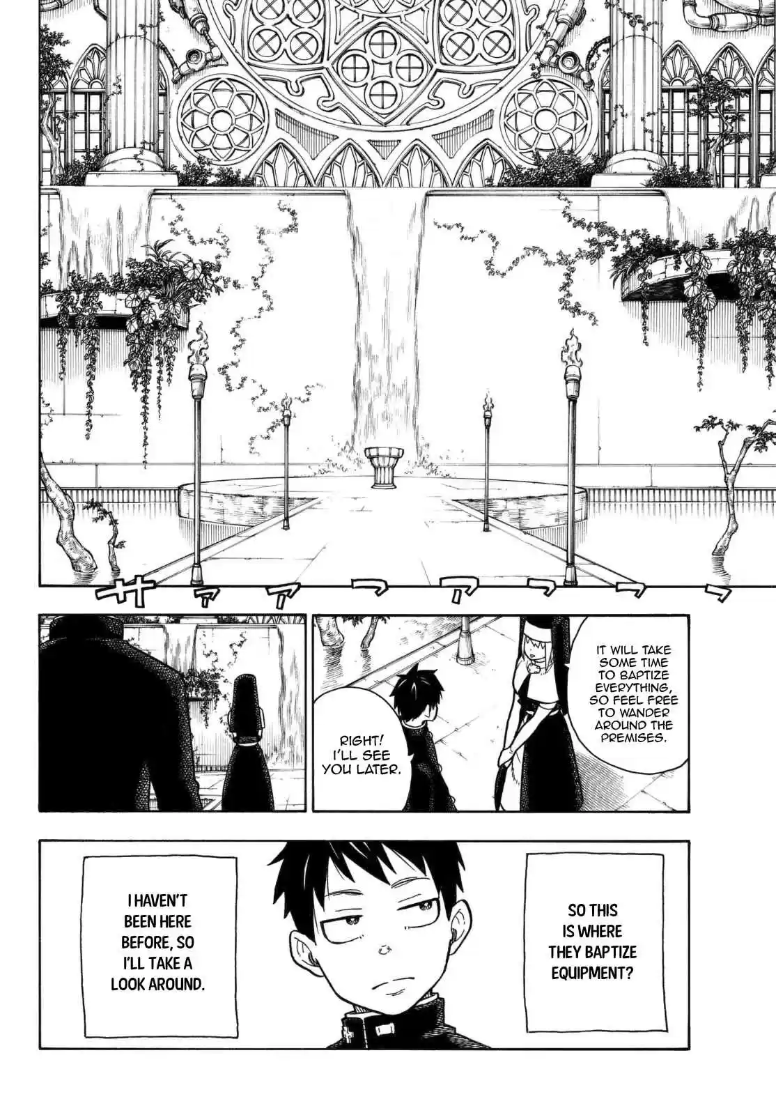 Enen no Shouboutai Ch. 148 The Holy Woman's Suffering