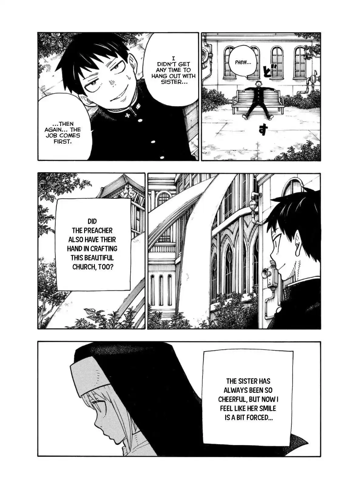 Enen no Shouboutai Ch. 148 The Holy Woman's Suffering