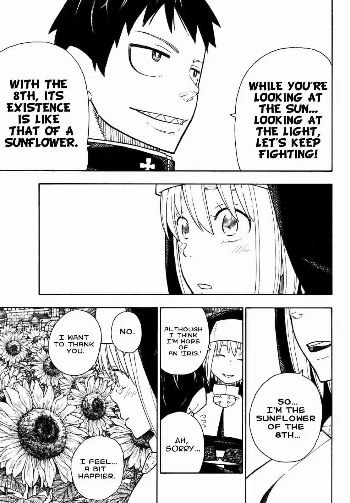 Enen no Shouboutai Ch. 150 Sunflower