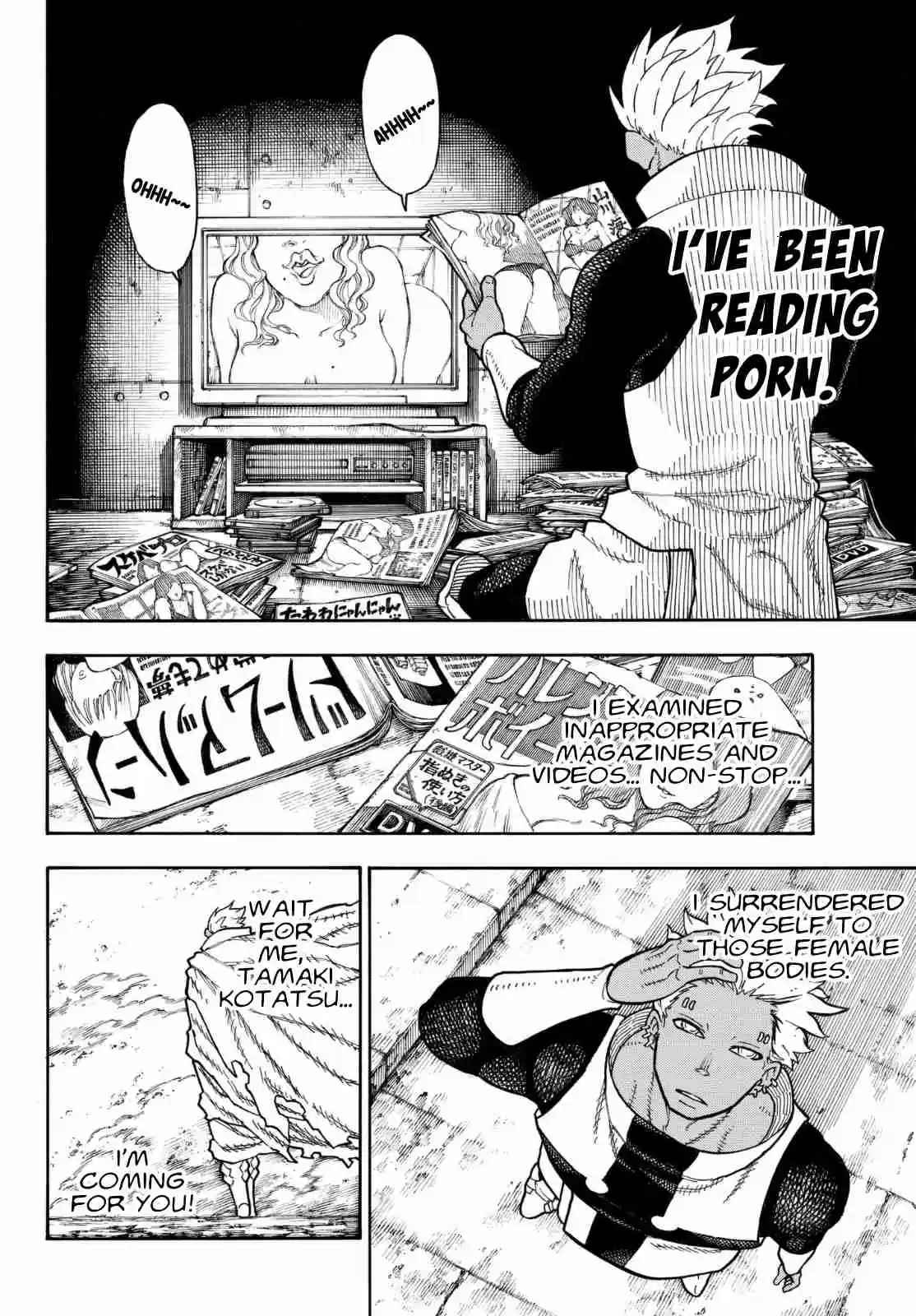 Enen no Shouboutai Ch. 151 Young Man, Assault