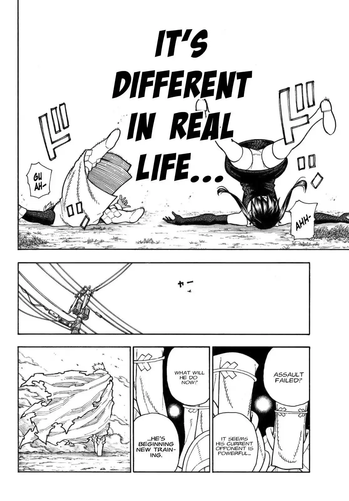 Enen no Shouboutai Ch. 151 Young Man, Assault