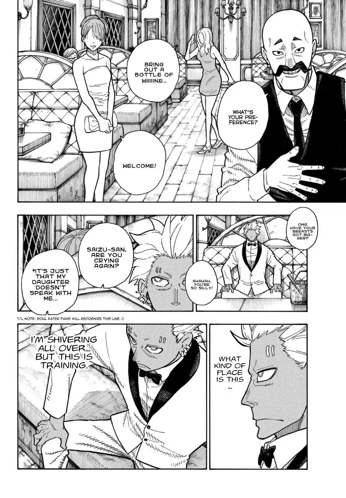 Enen no Shouboutai Ch. 151 Young Man, Assault