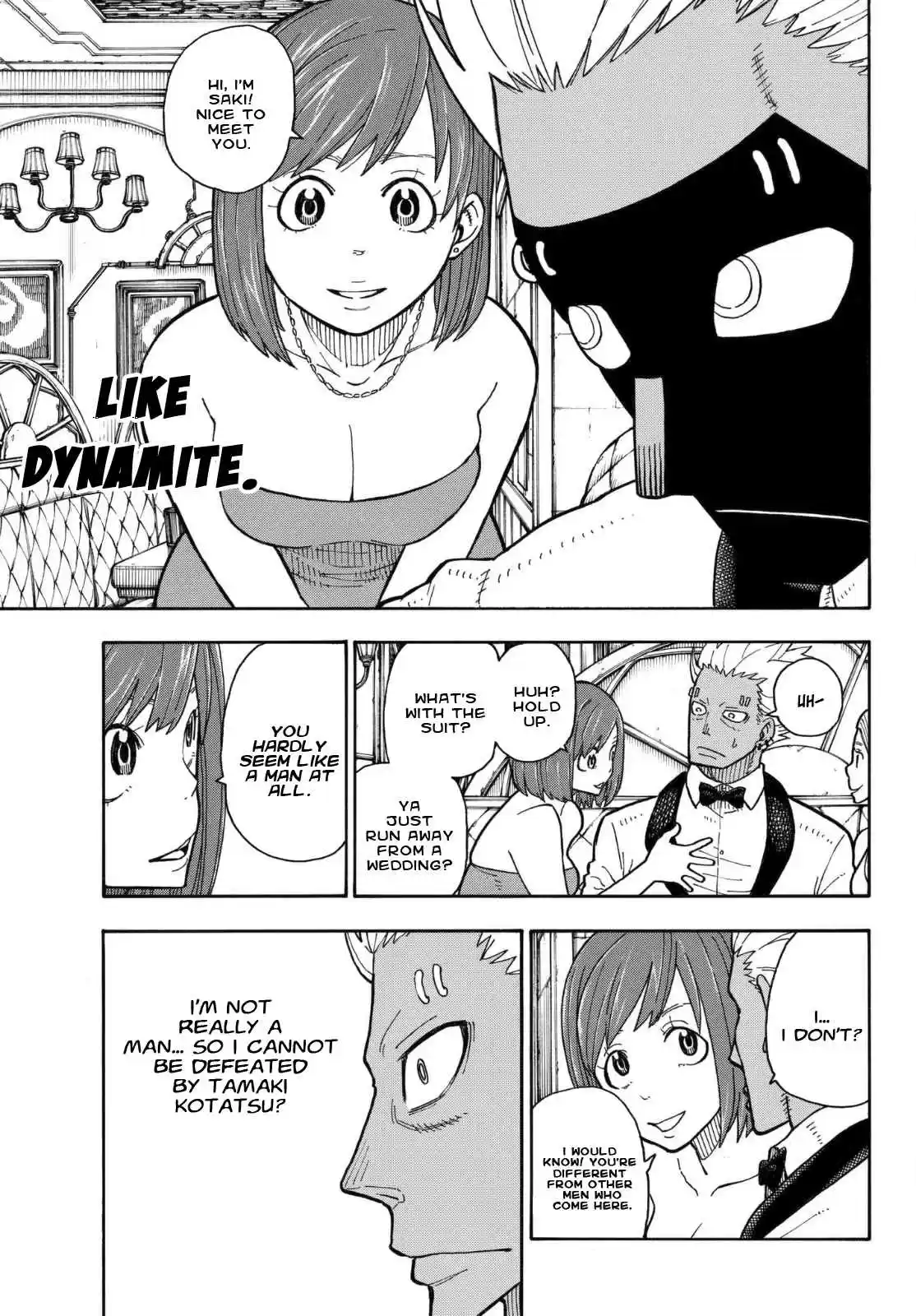 Enen no Shouboutai Ch. 151 Young Man, Assault