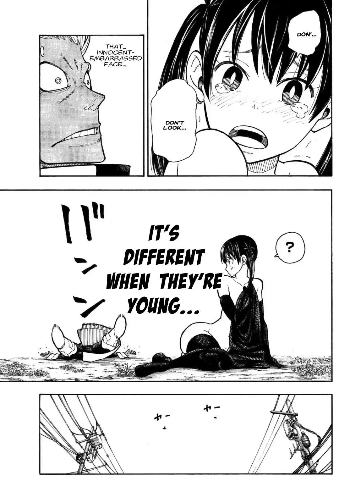 Enen no Shouboutai Ch. 151 Young Man, Assault