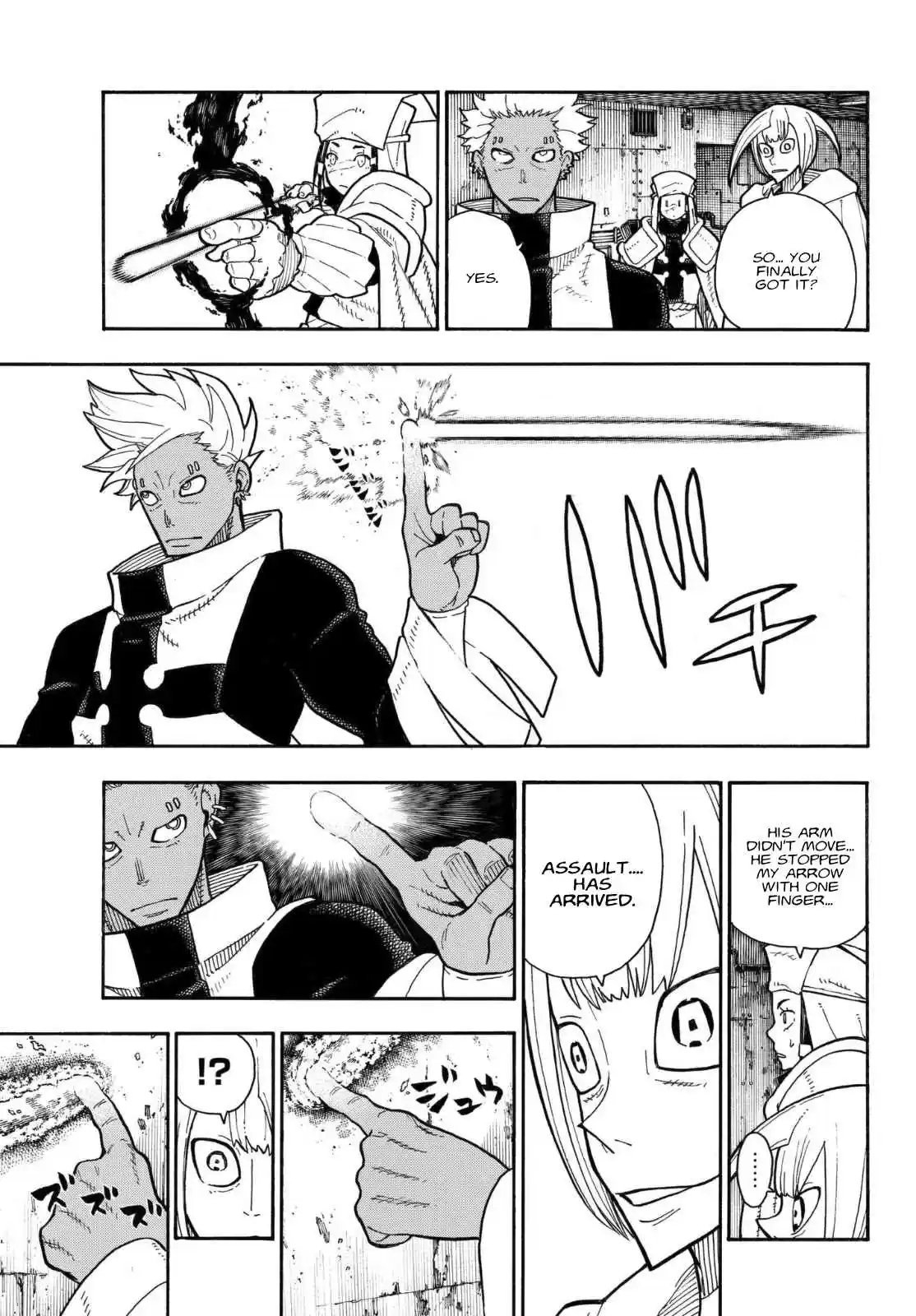 Enen no Shouboutai Ch. 151 Young Man, Assault