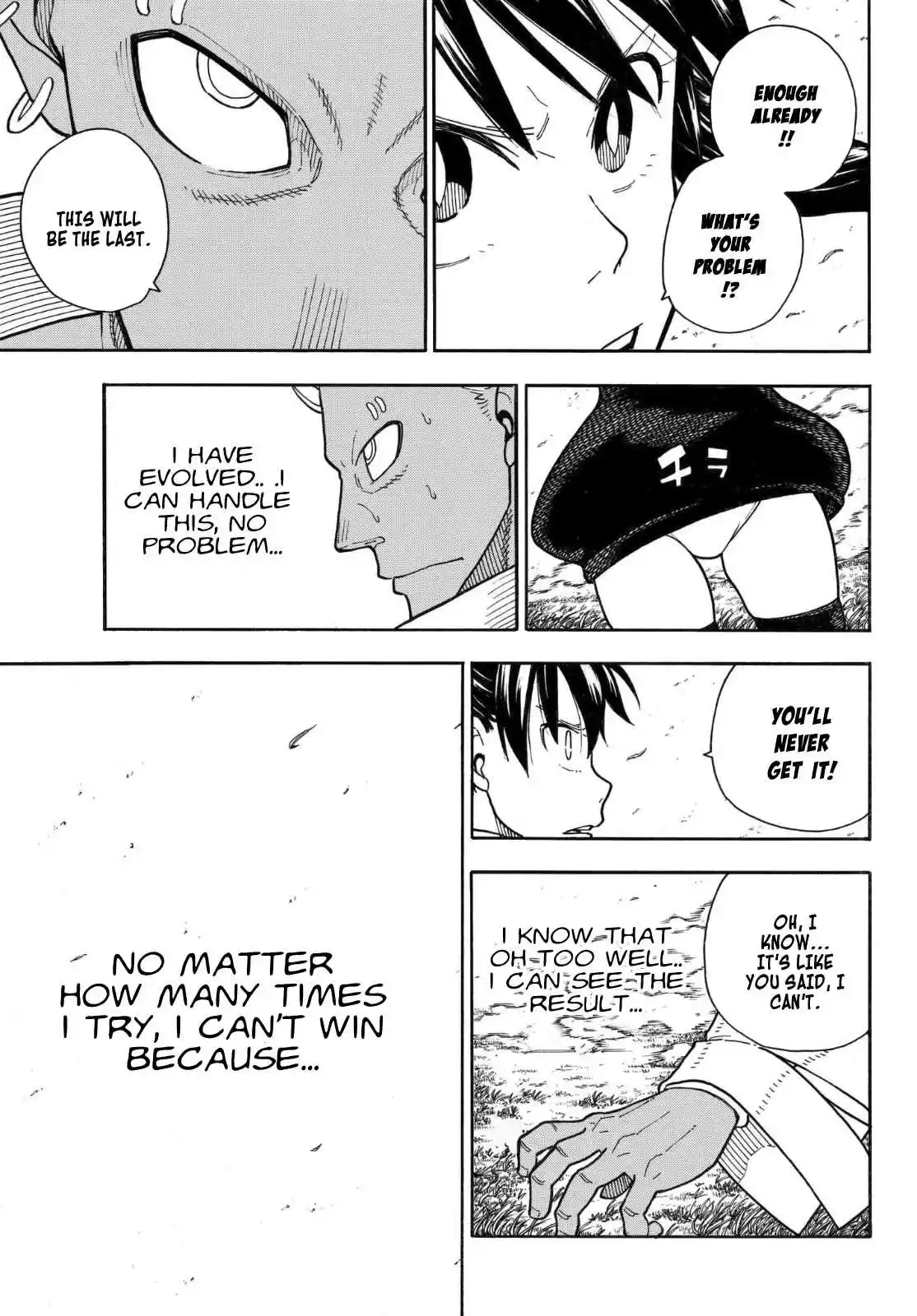 Enen no Shouboutai Ch. 151 Young Man, Assault