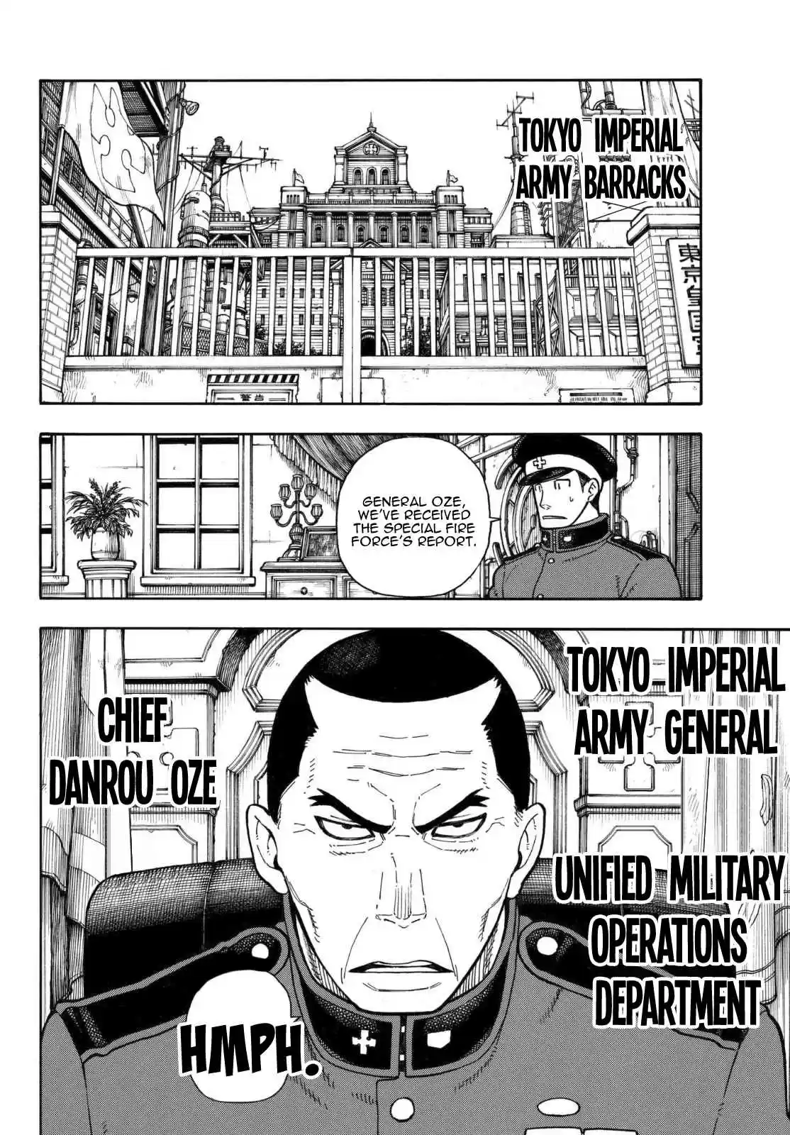 Enen no Shouboutai Ch. 152 Oze Family