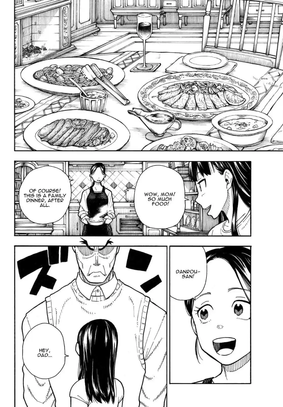 Enen no Shouboutai Ch. 152 Oze Family