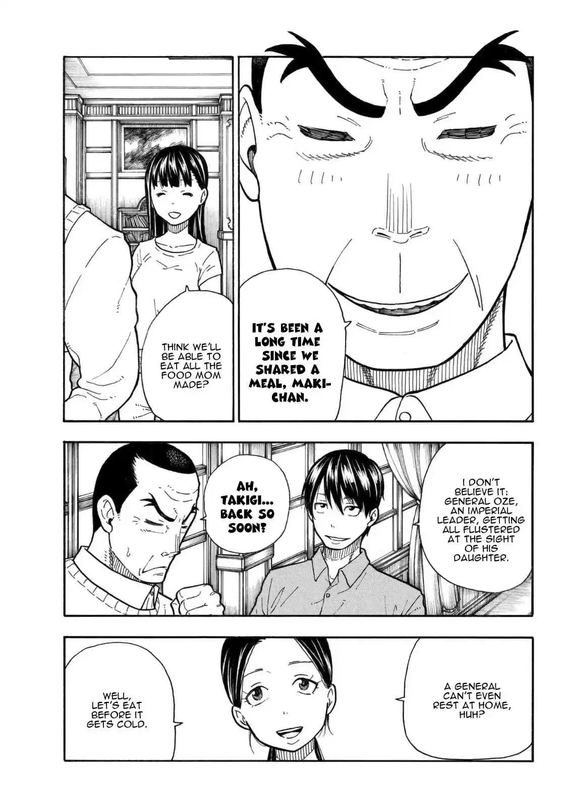 Enen no Shouboutai Ch. 152 Oze Family