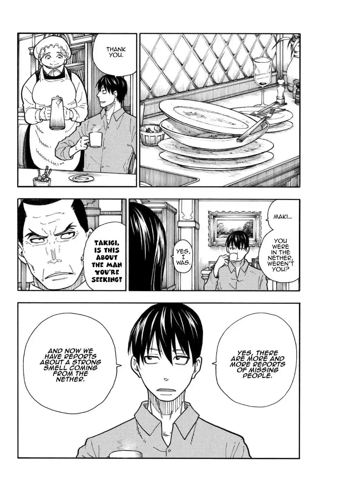 Enen no Shouboutai Ch. 152 Oze Family