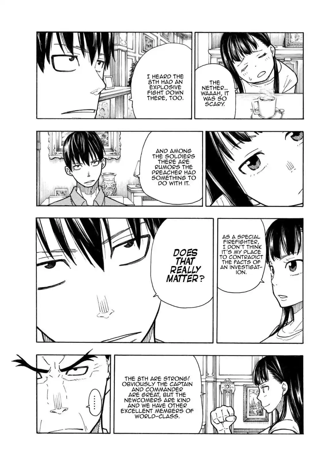 Enen no Shouboutai Ch. 152 Oze Family