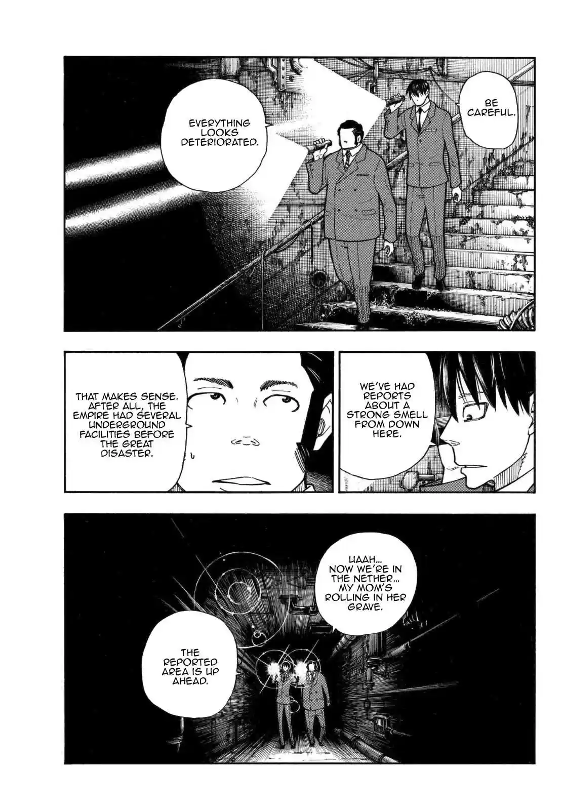 Enen no Shouboutai Ch. 152 Oze Family