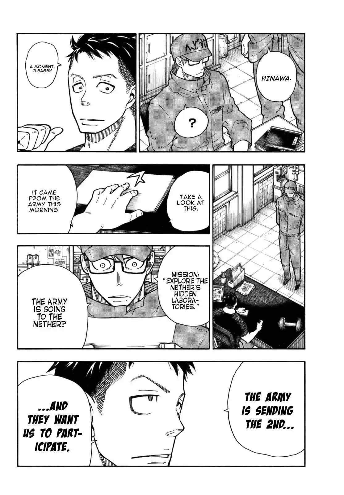 Enen no Shouboutai Ch. 153 Order