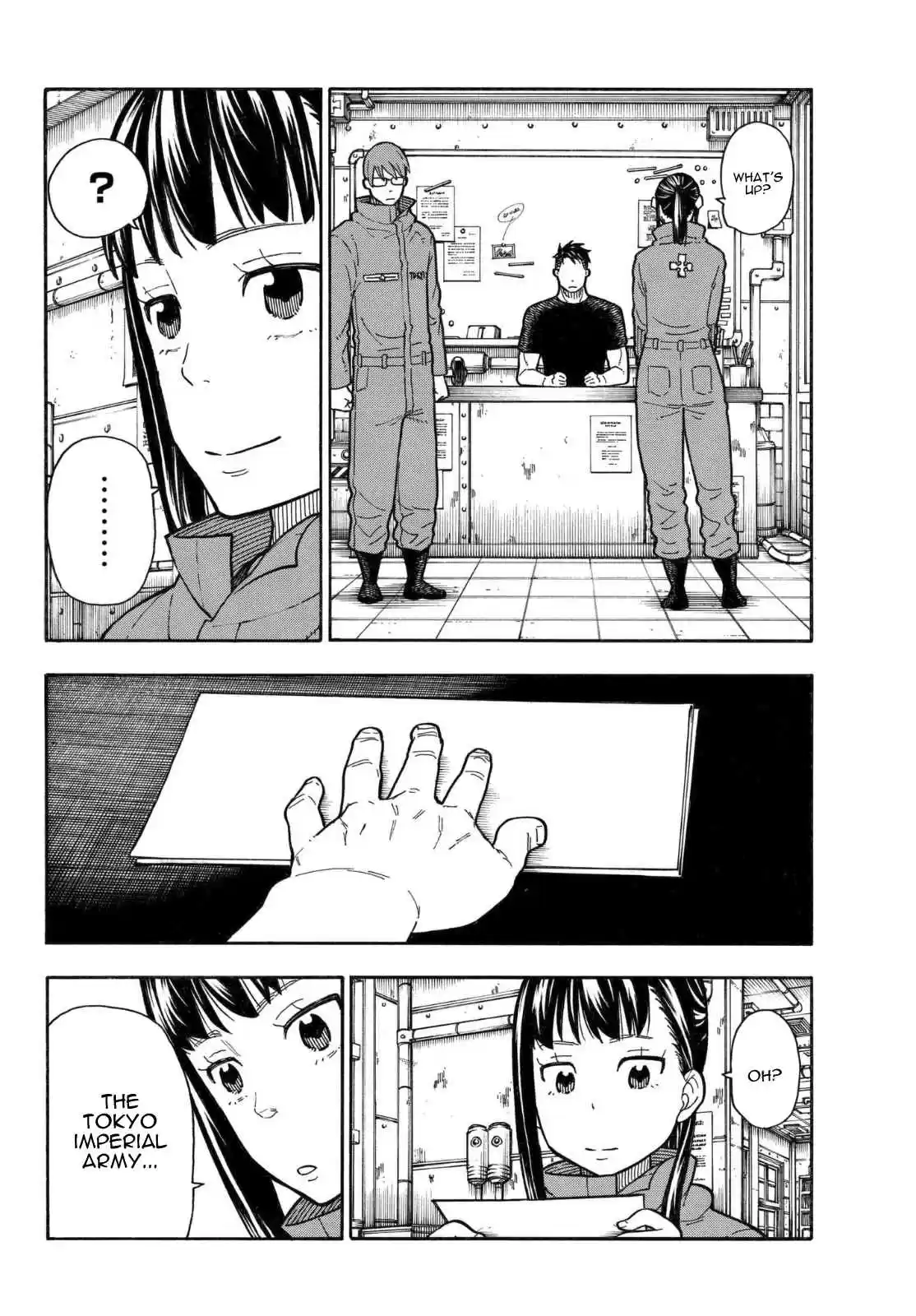 Enen no Shouboutai Ch. 153 Order