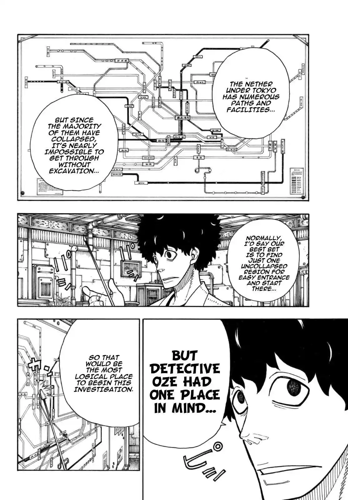 Enen no Shouboutai Ch. 155 Dive into the Darkness