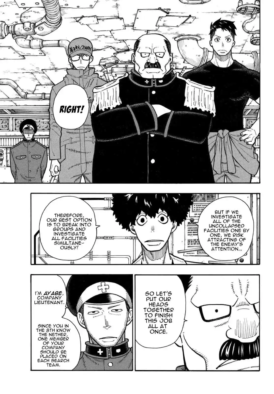 Enen no Shouboutai Ch. 155 Dive into the Darkness