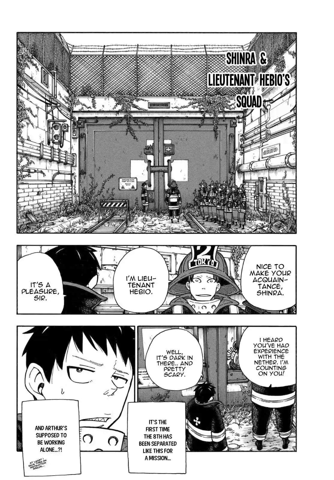 Enen no Shouboutai Ch. 155 Dive into the Darkness