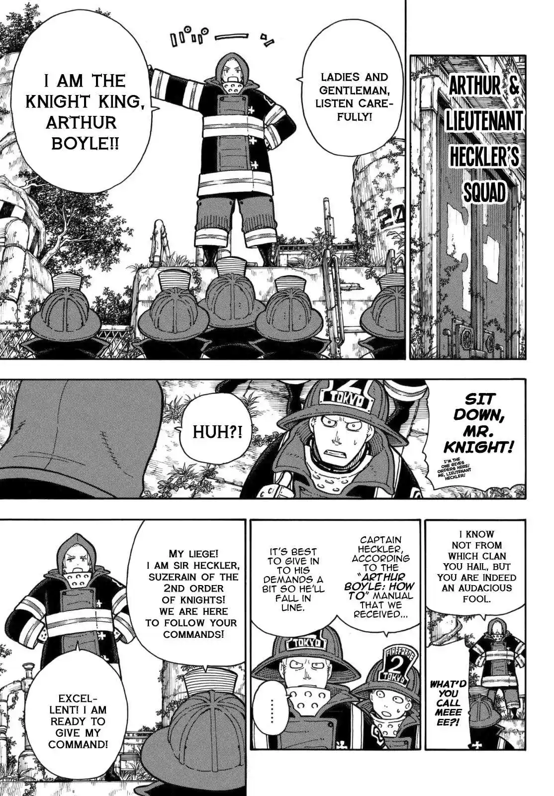 Enen no Shouboutai Ch. 155 Dive into the Darkness