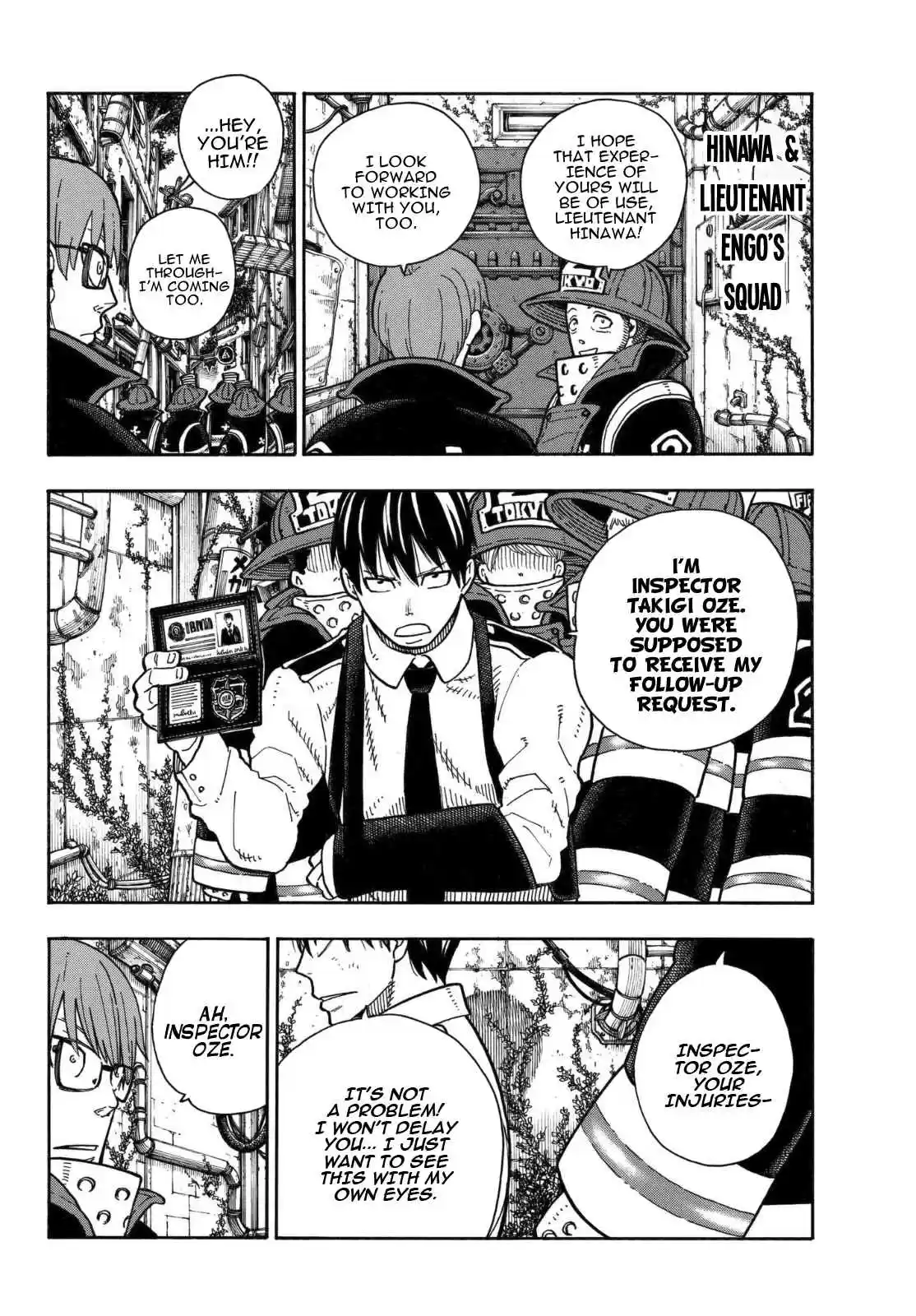 Enen no Shouboutai Ch. 155 Dive into the Darkness