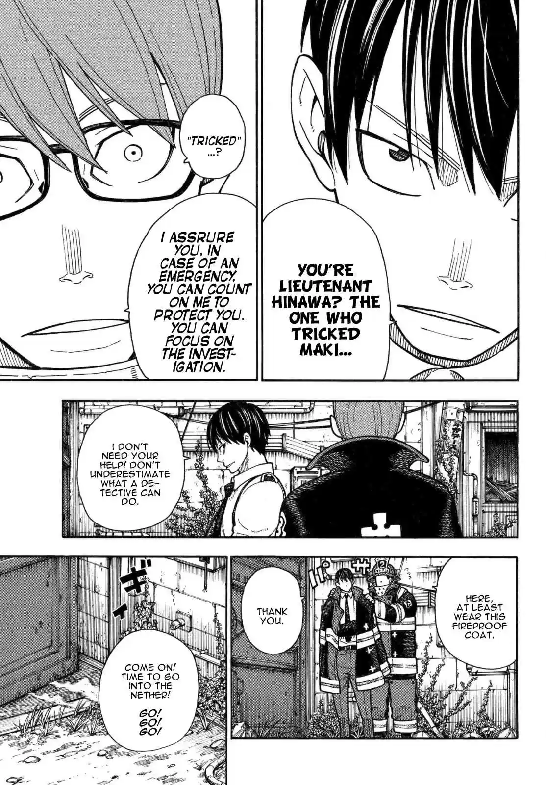 Enen no Shouboutai Ch. 155 Dive into the Darkness