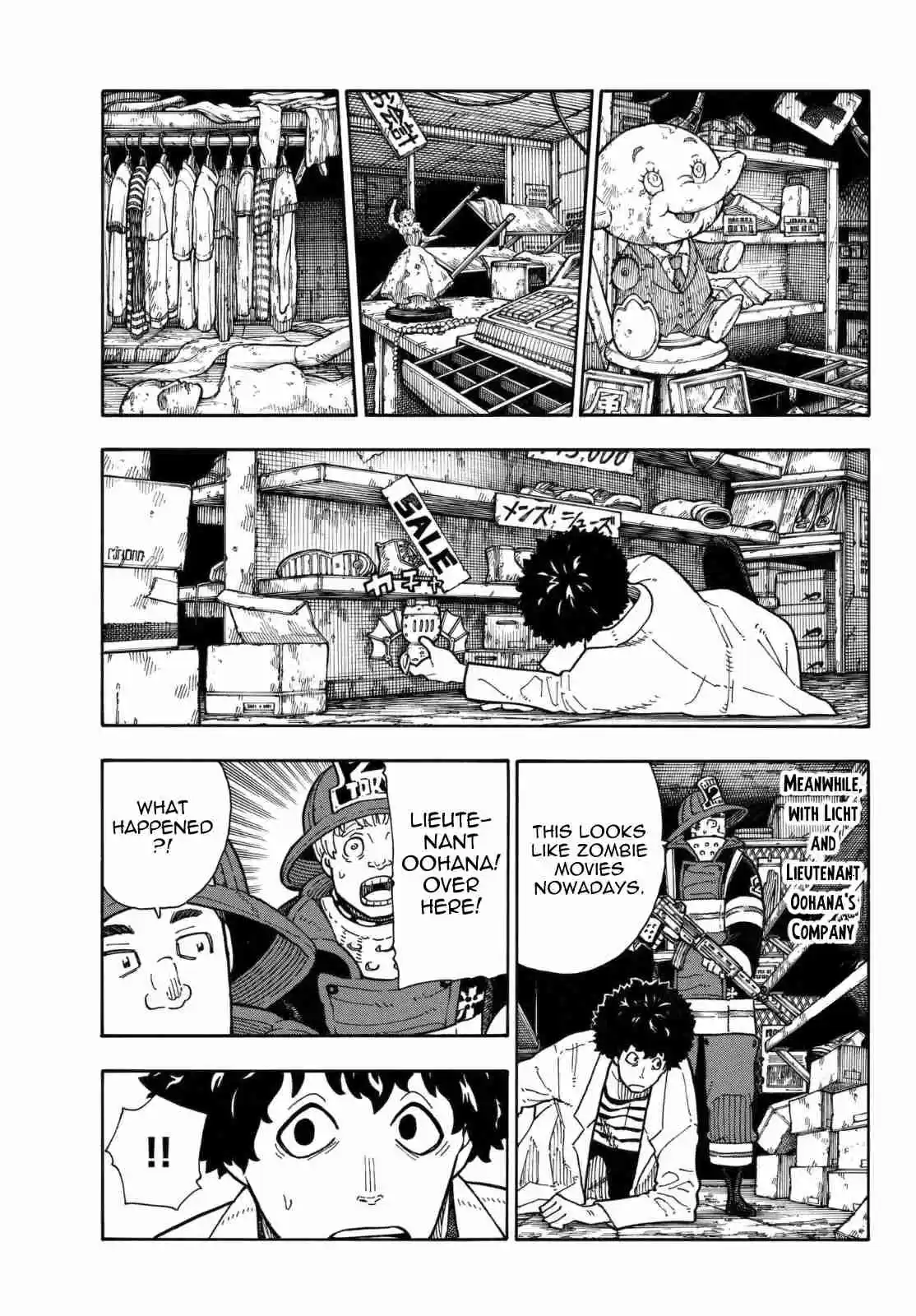 Enen no Shouboutai Ch. 155 Dive into the Darkness