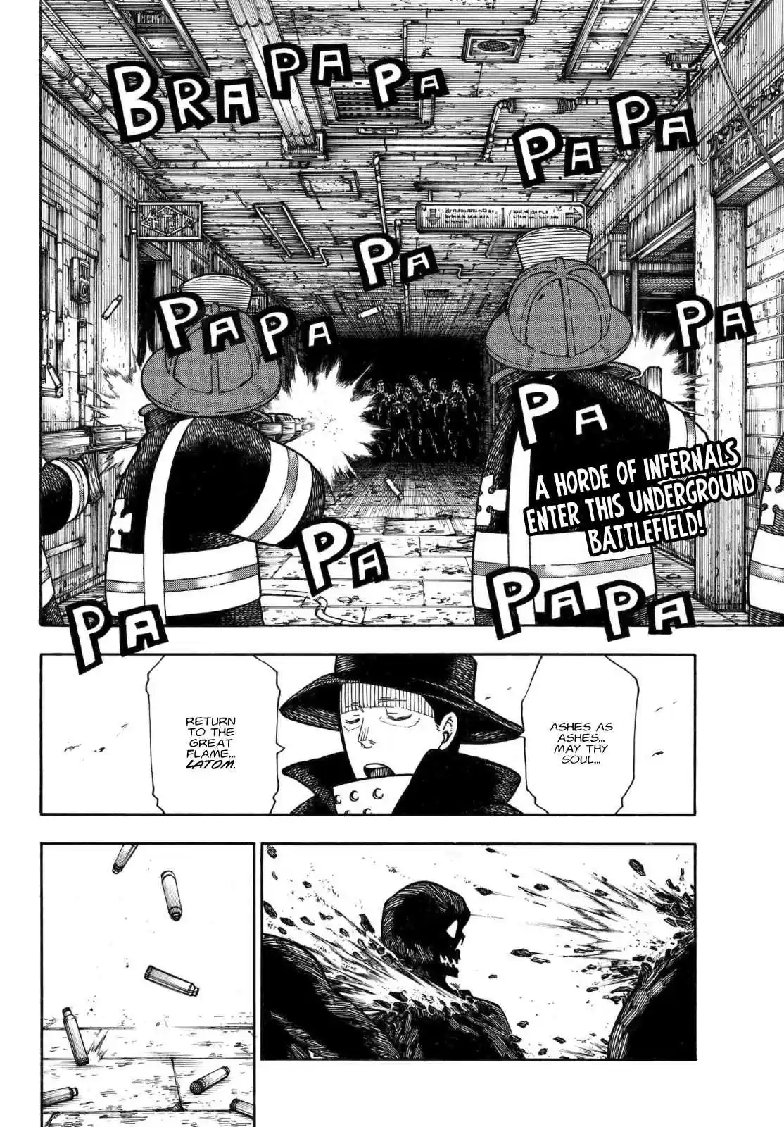 Enen no Shouboutai Ch. 156 Flag