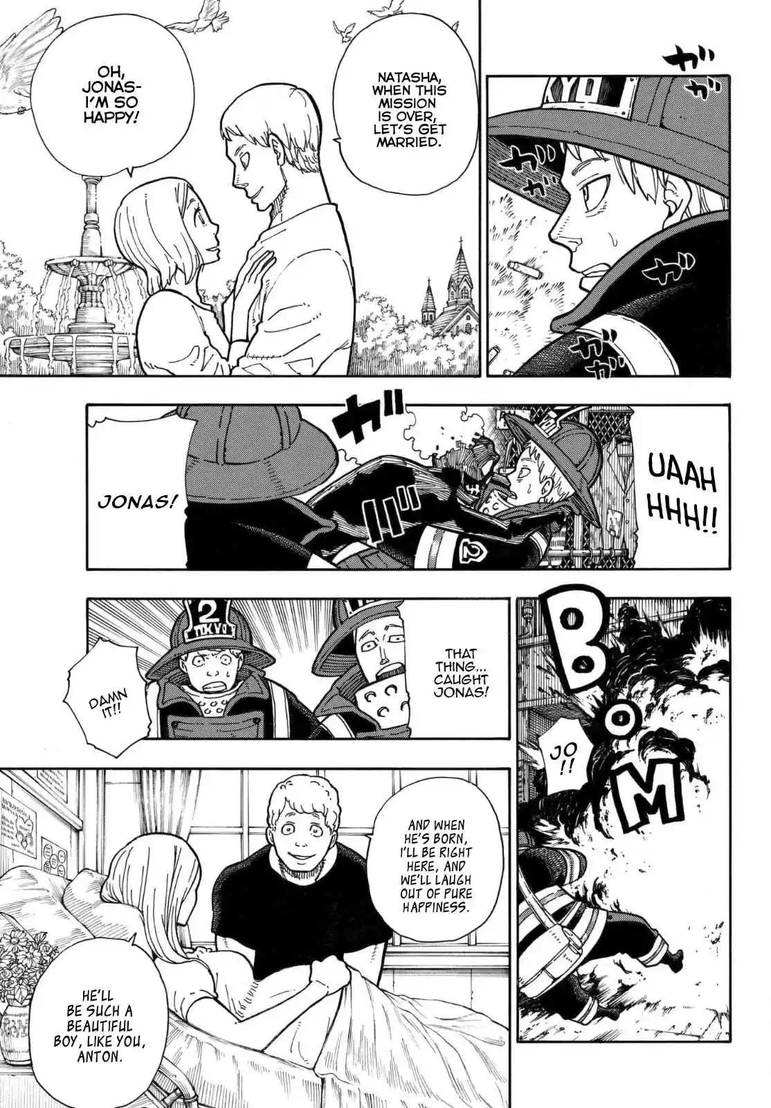 Enen no Shouboutai Ch. 156 Flag