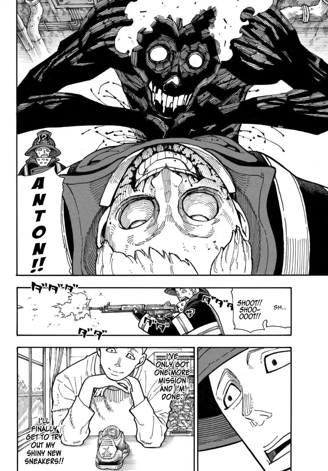 Enen no Shouboutai Ch. 156 Flag