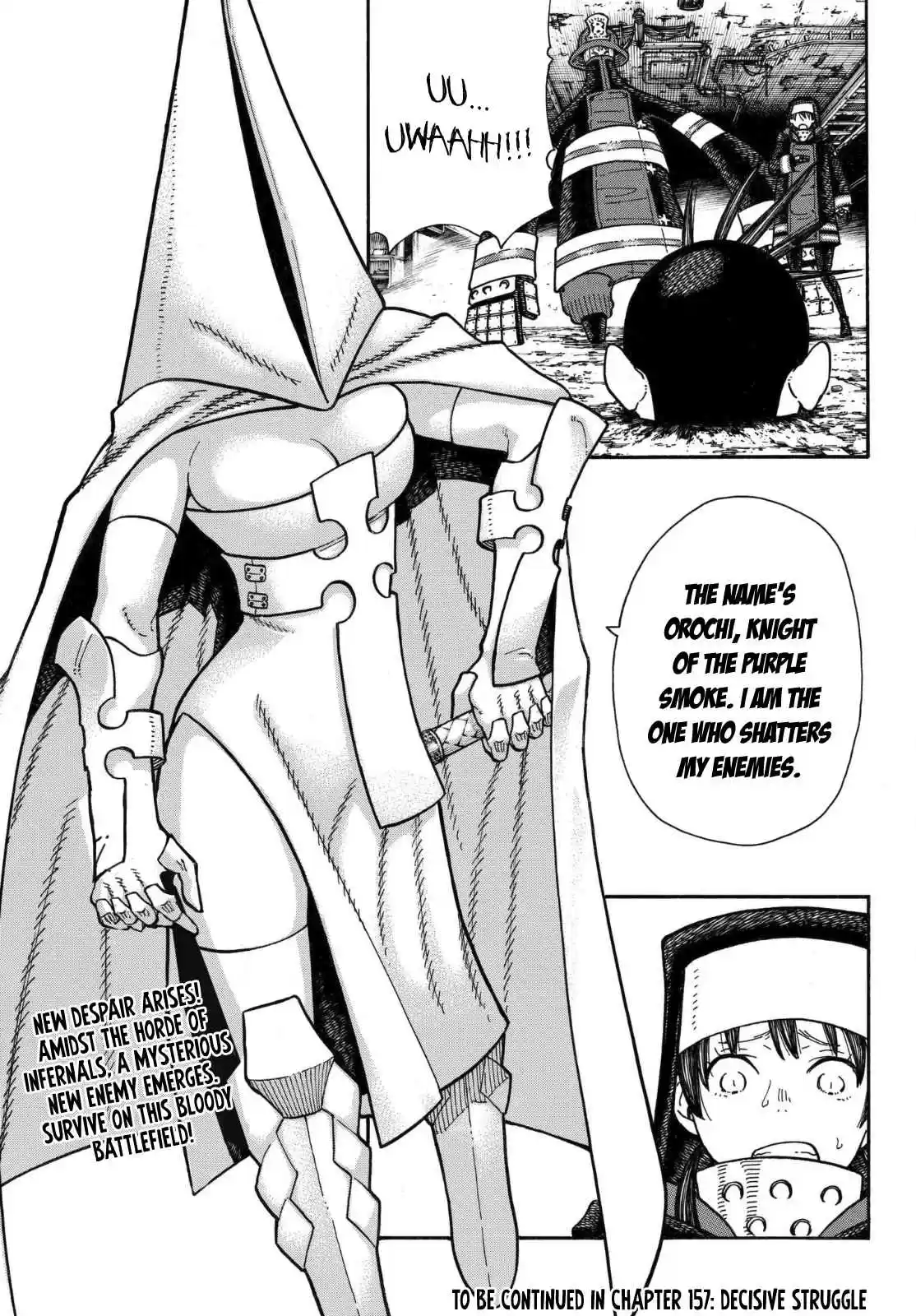 Enen no Shouboutai Ch. 156 Flag