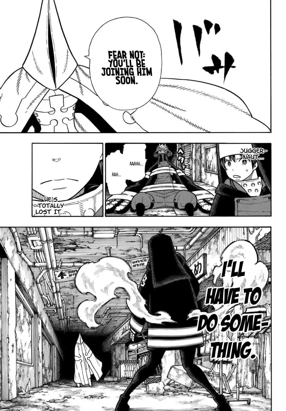 Enen no Shouboutai Ch. 157 Decisive Struggle