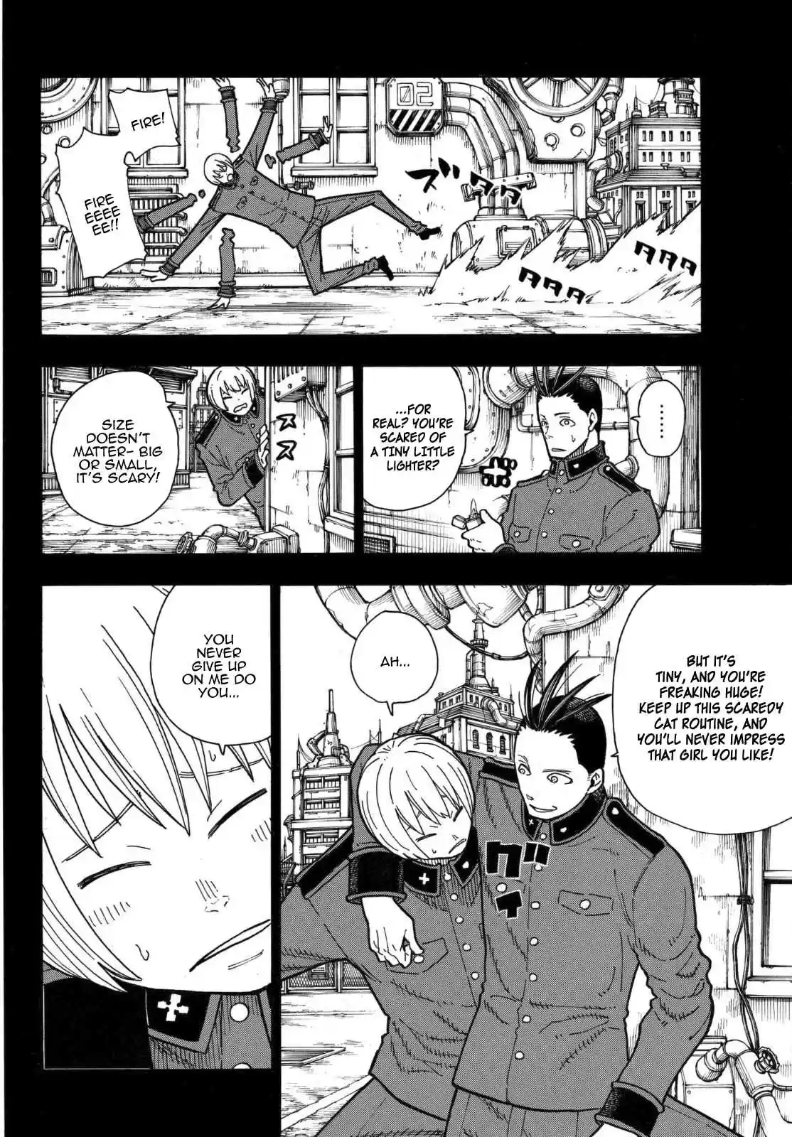 Enen no Shouboutai Ch. 157 Decisive Struggle