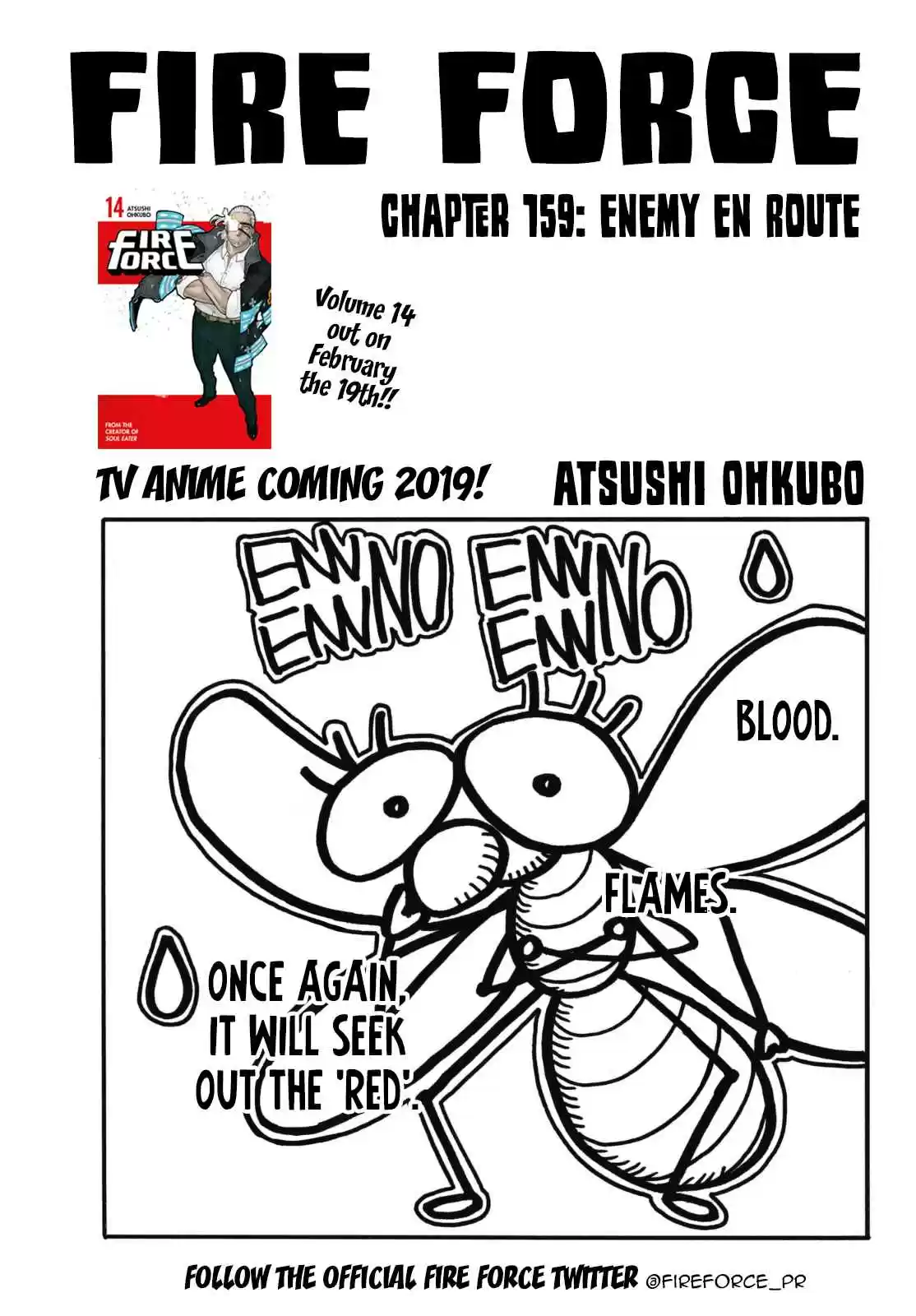 Enen no Shouboutai Ch. 159 Enemy en Route