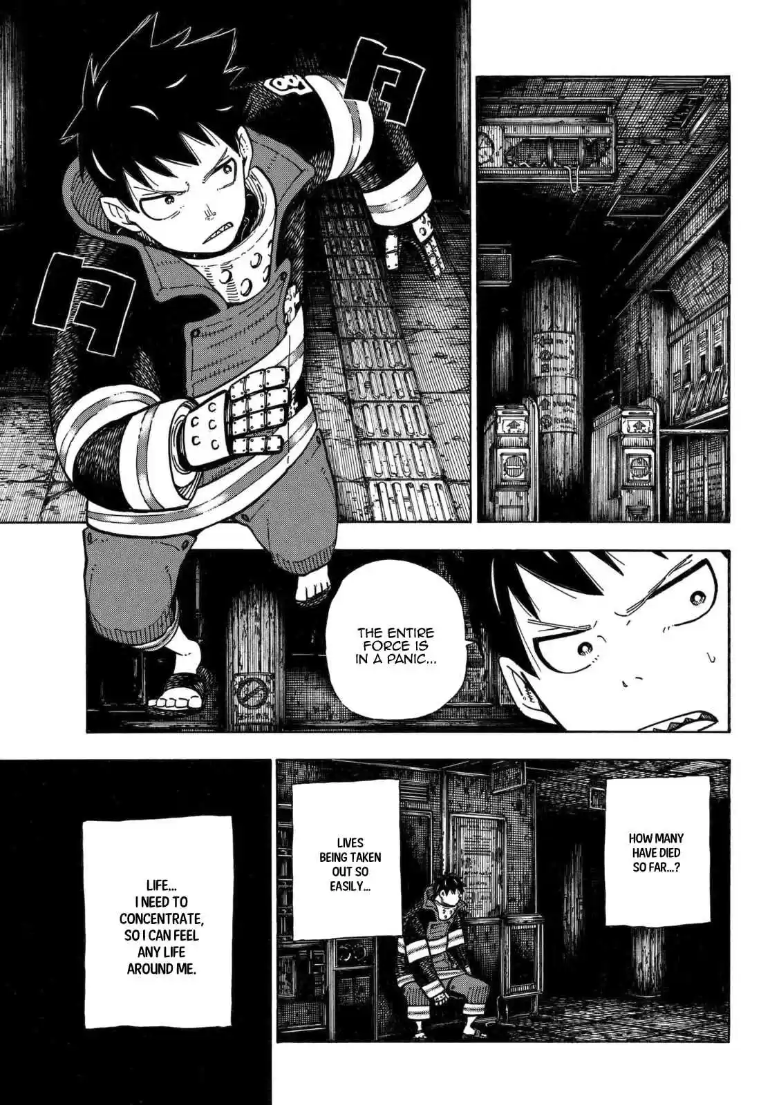 Enen no Shouboutai Ch. 159 Enemy en Route