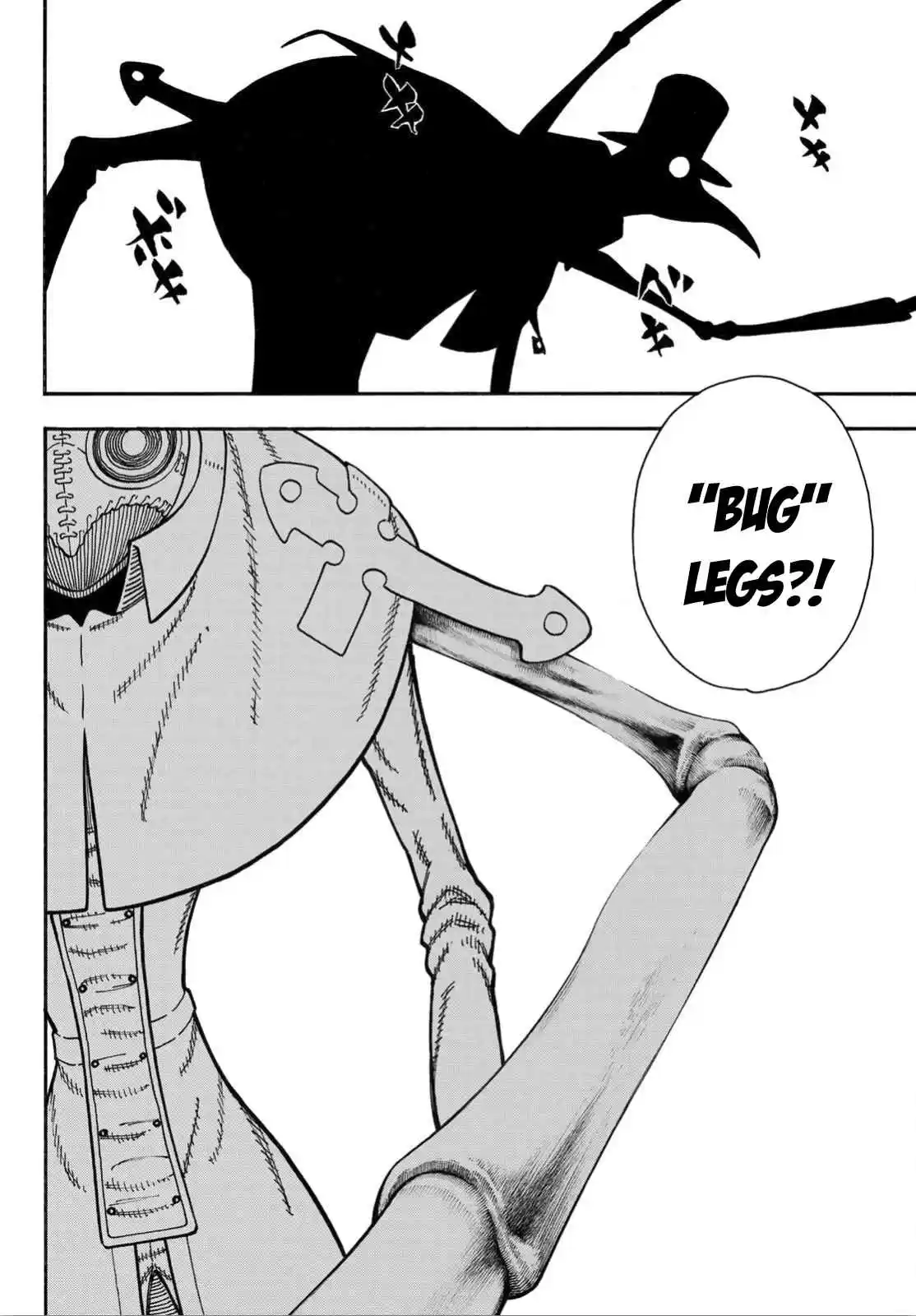 Enen no Shouboutai Ch. 160 Man and Bug, Combined Forces