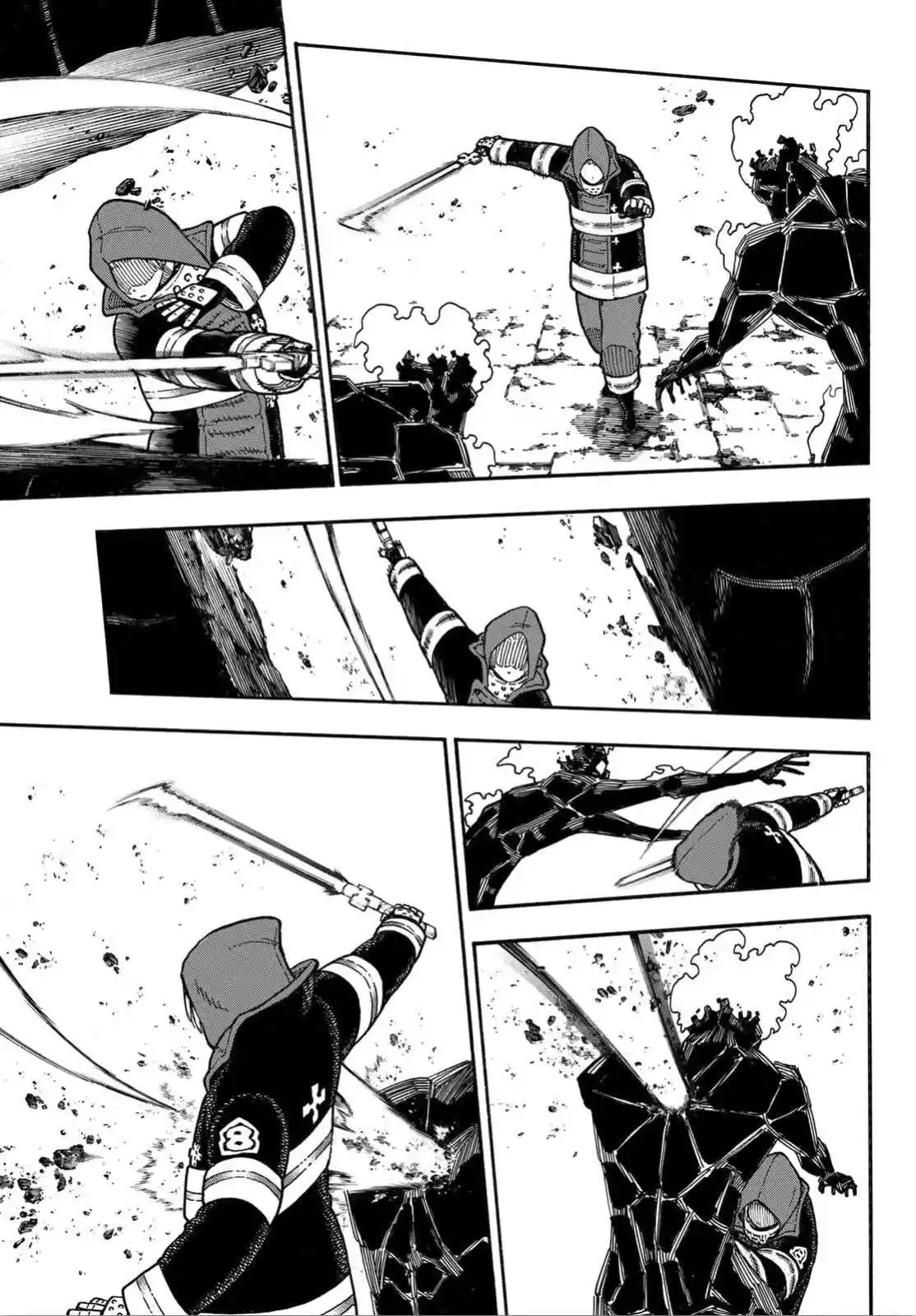 Enen no Shouboutai Ch. 160 Man and Bug, Combined Forces