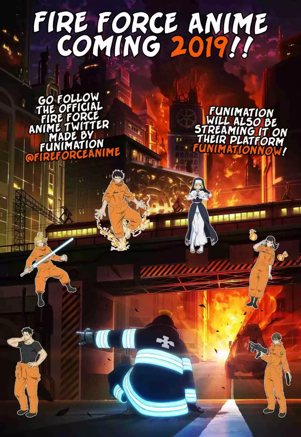 Enen no Shouboutai Ch. 161 Quarrel Battle