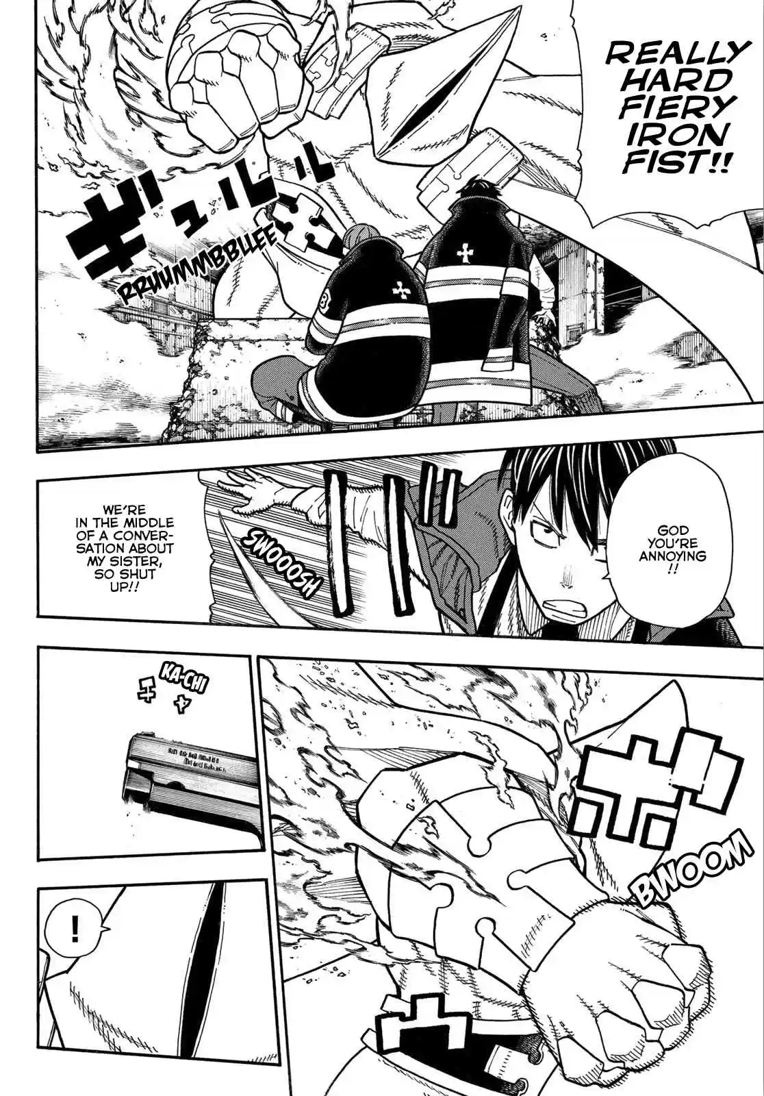 Enen no Shouboutai Ch. 161 Quarrel Battle