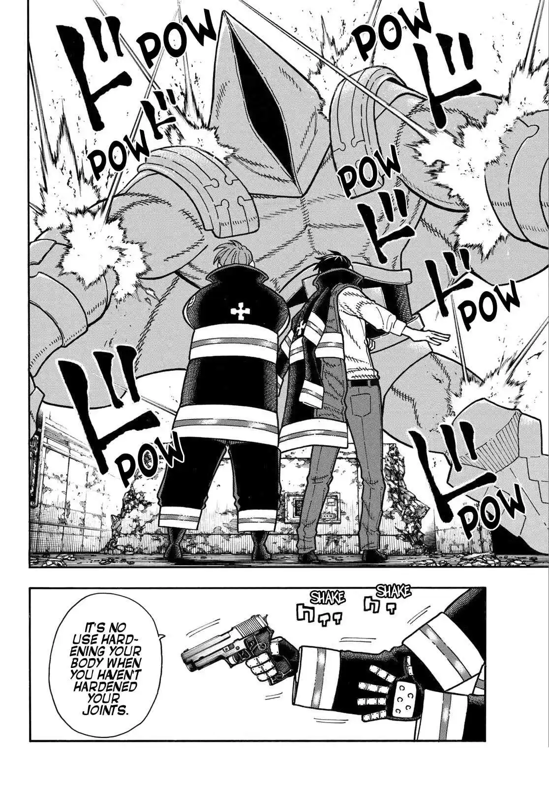 Enen no Shouboutai Ch. 161 Quarrel Battle