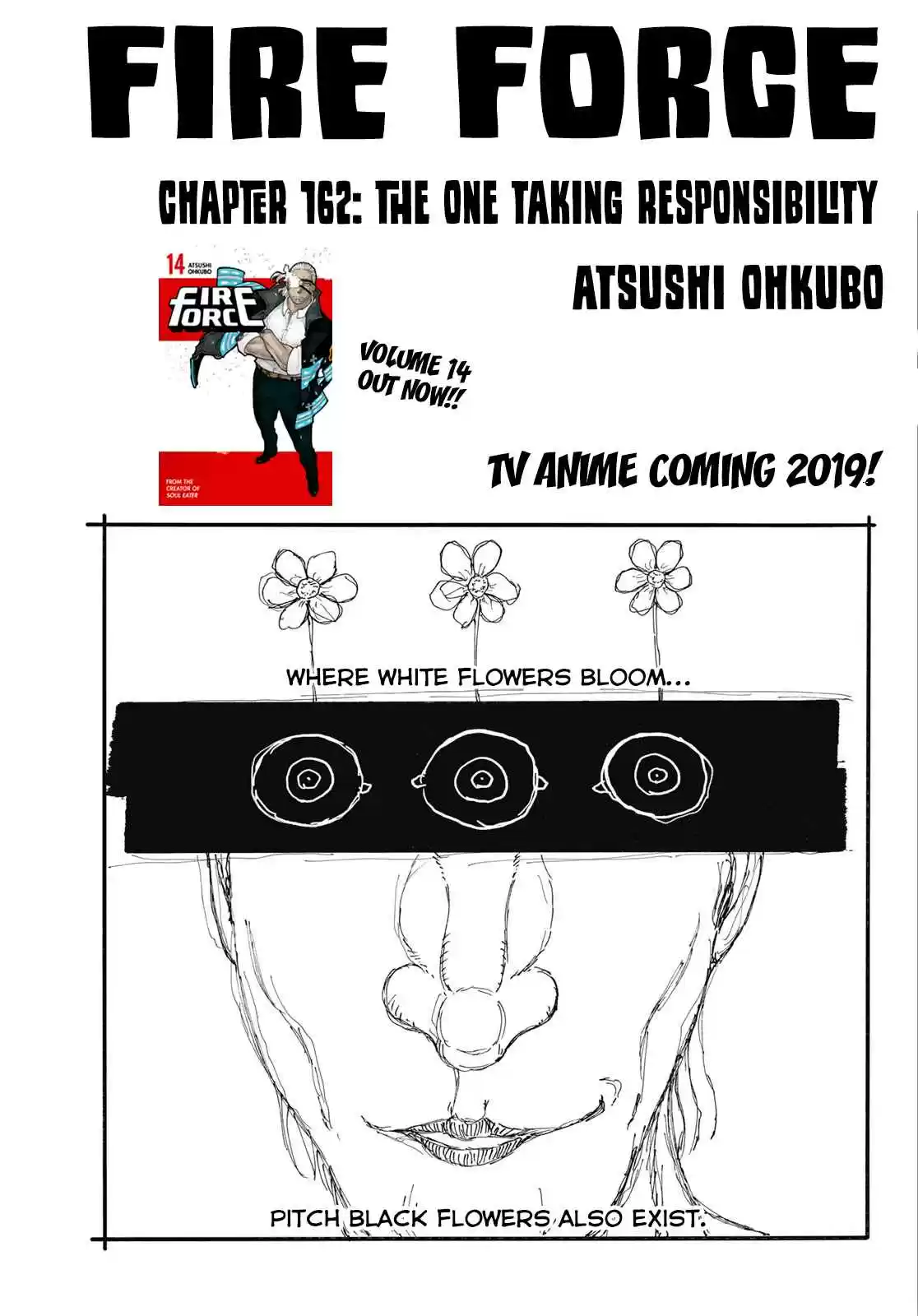 Enen no Shouboutai Ch. 162 The One Taking Responsibility