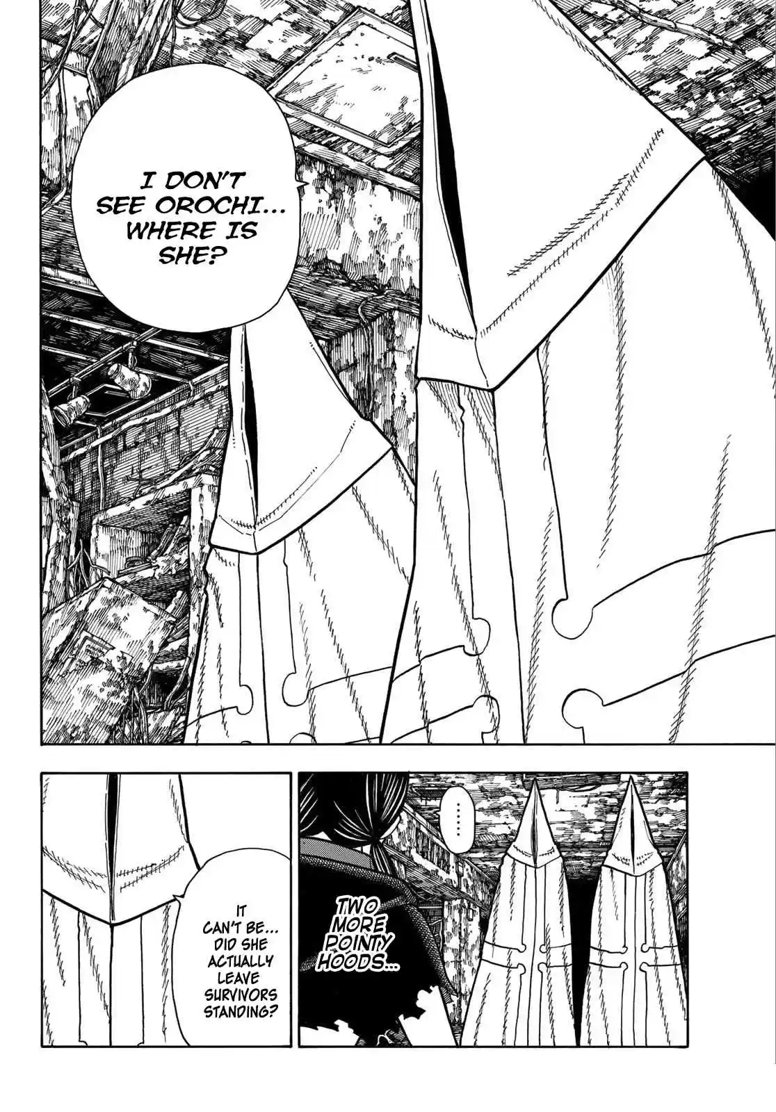 Enen no Shouboutai Ch. 162 The One Taking Responsibility