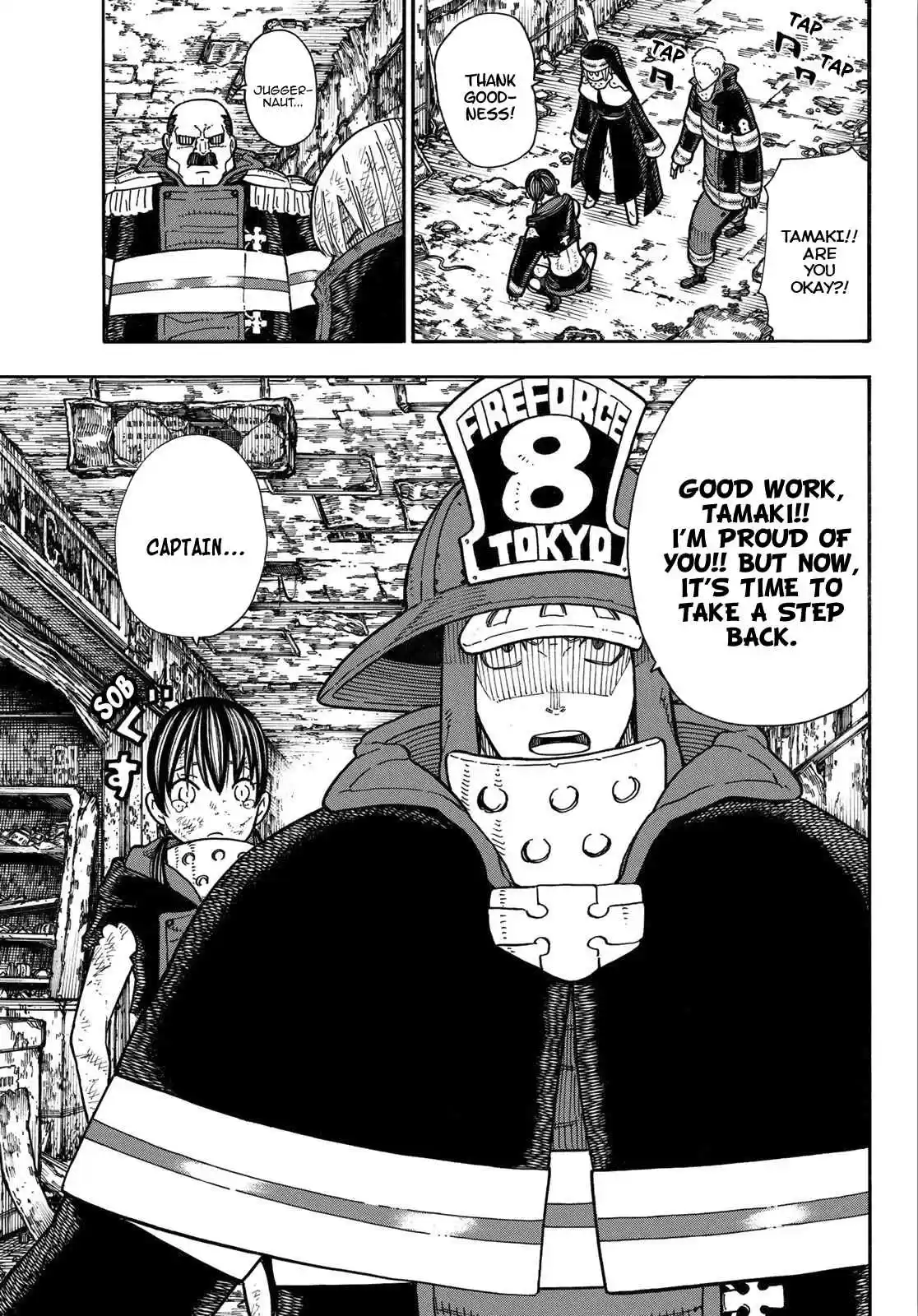 Enen no Shouboutai Ch. 162 The One Taking Responsibility