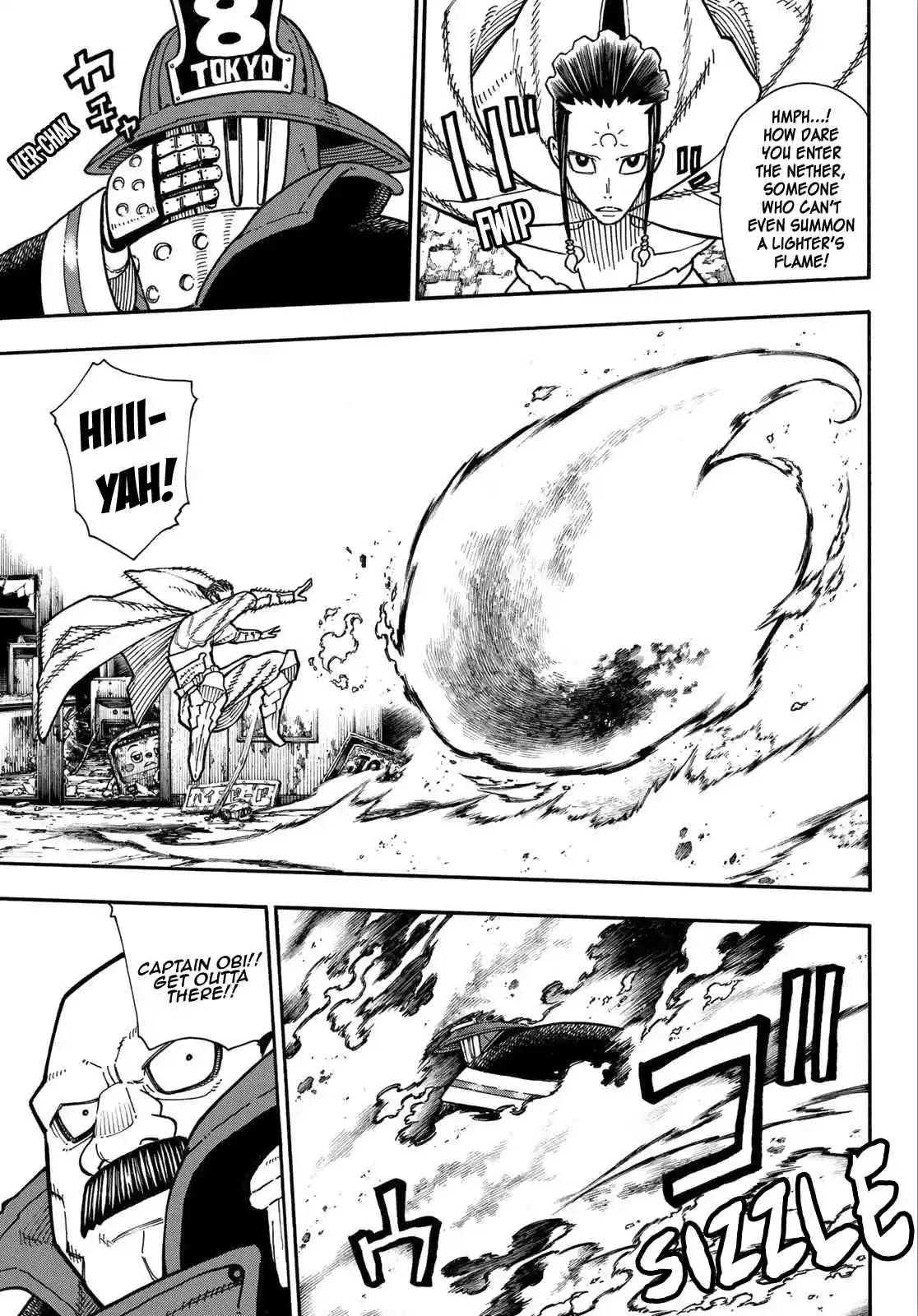 Enen no Shouboutai Ch. 162 The One Taking Responsibility