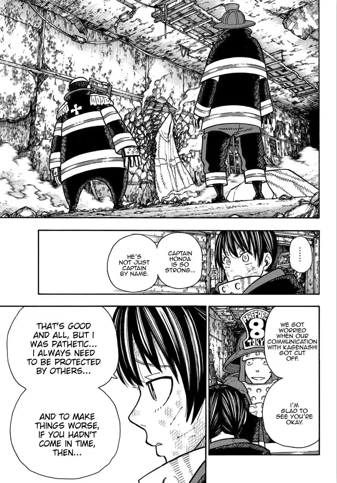 Enen no Shouboutai Ch. 162 The One Taking Responsibility