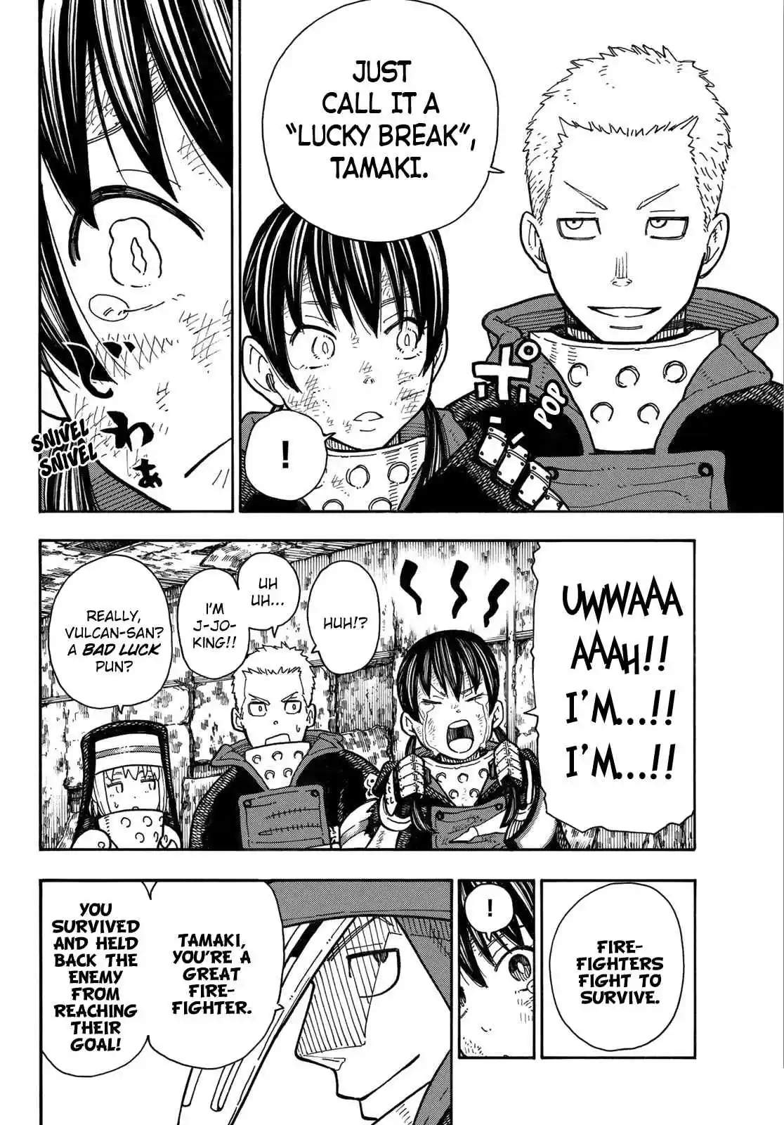 Enen no Shouboutai Ch. 162 The One Taking Responsibility