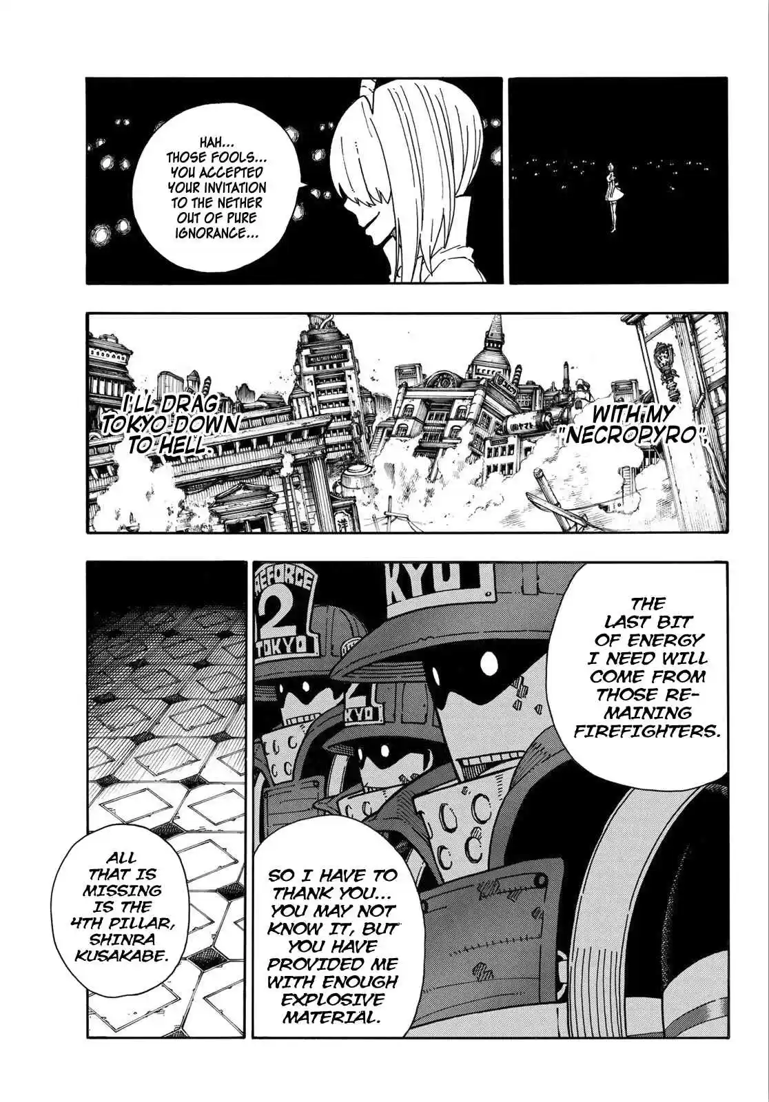 Enen no Shouboutai Ch. 163 Destruction Plan