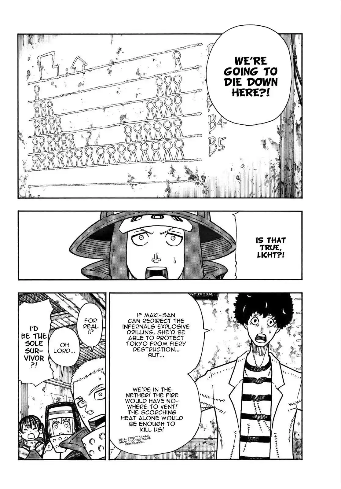 Enen no Shouboutai Ch. 165 Seeking a Witch in a Desperate Situation